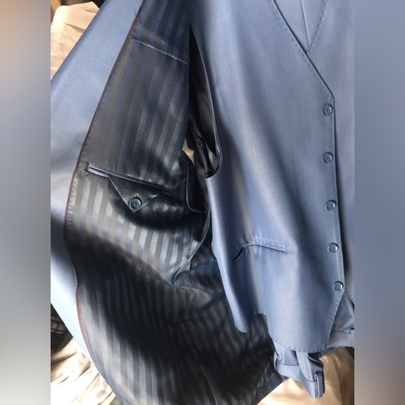 Gulliano Couture Wool 3-Piece Suit Brand New With Tag - Picture 13 of 15